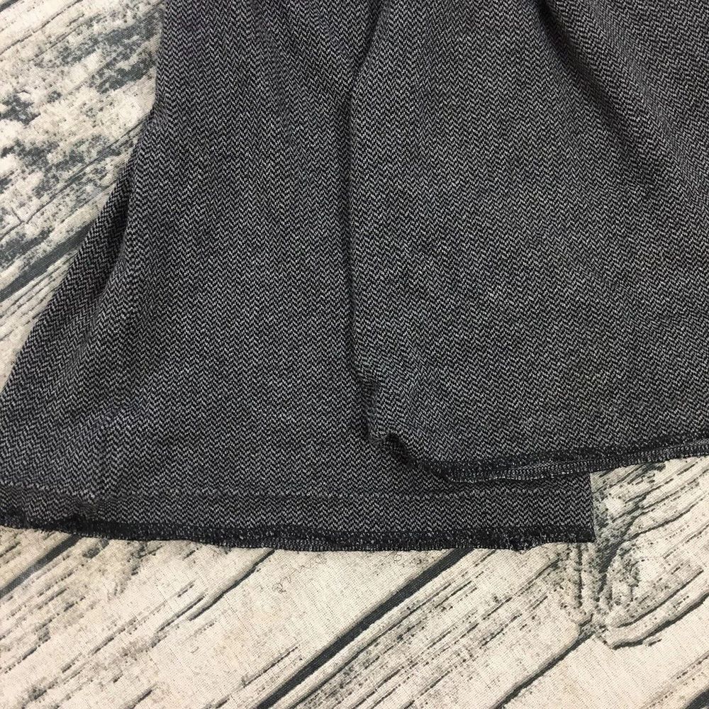 J‎ Jill Ponte Womens Gaucho Pants Sz S Small Capri Gray Chevron Cropped Adjusted - Picture 5 of 8